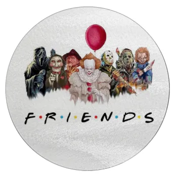 Halloween Friends, Επιφάνεια κοπής γυάλινη στρογγυλή (30cm)