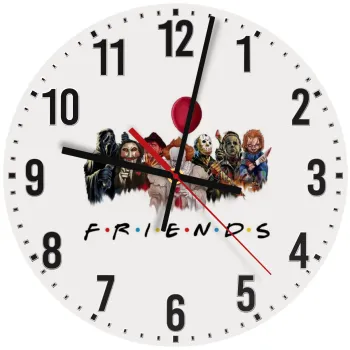 Halloween Friends, Ρολόι τοίχου ξύλινο (30cm)