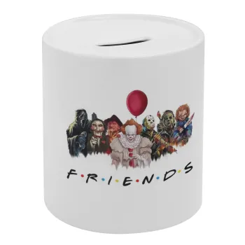 Halloween Friends, Κουμπαράς πορσελάνης με τάπα