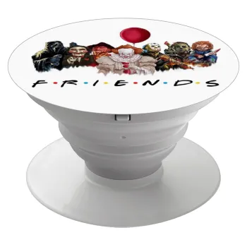 Halloween Friends, Phone Holders Stand  White Hand-held Mobile Phone Holder