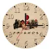 Ρολόι τοίχου ξύλινο plywood (20cm)