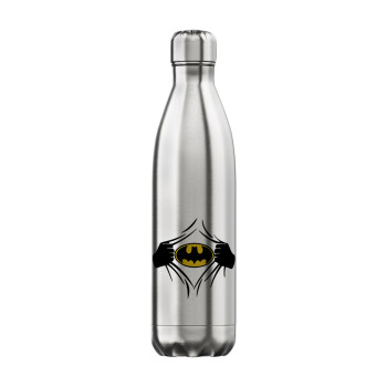 Hero batman, Inox (Stainless steel) hot metal mug, double wall, 750ml