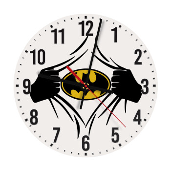 Hero batman, Ρολόι τοίχου ξύλινο (30cm)
