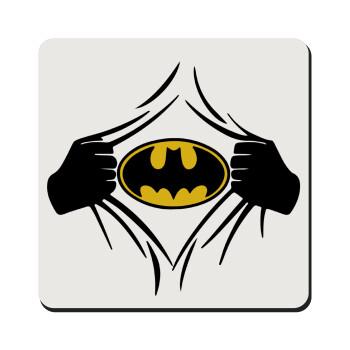 Hero batman, Τετράγωνο μαγνητάκι ξύλινο 9x9cm