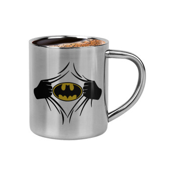 Hero batman, Κουπάκι μεταλλικό διπλού τοιχώματος για espresso (220ml)