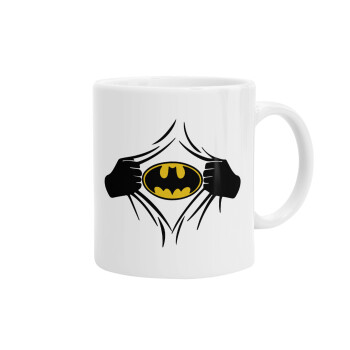 Hero batman, Ceramic coffee mug, 330ml (1pcs)