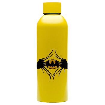 Hero batman, Μεταλλικό παγούρι νερού, 304 Stainless Steel 800ml