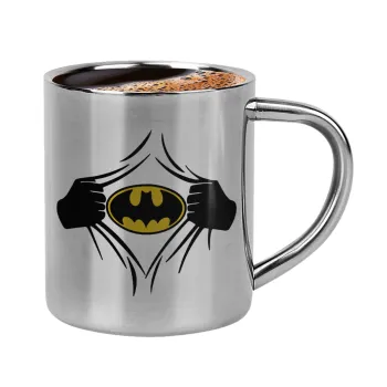 Hero batman, Κουπάκι μεταλλικό διπλού τοιχώματος για espresso (220ml)