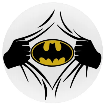 Hero batman, Mousepad Στρογγυλό 20cm