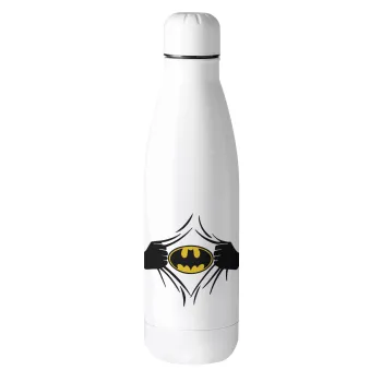 Hero batman, Μεταλλικό παγούρι θερμός (Stainless steel), 500ml