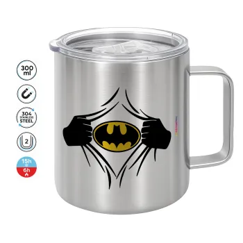 Hero batman, Mug Stainless steel double wall 300ml