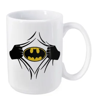 Hero batman, Κούπα Mega, κεραμική, 450ml