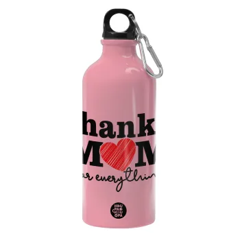 Thanks mom for everything, Παγούρι νερού 600ml