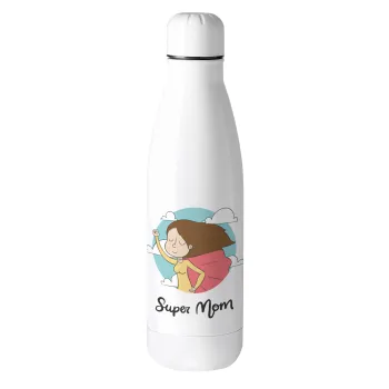 Super mom, Μεταλλικό παγούρι θερμός (Stainless steel), 500ml