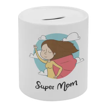 Super mom, Κουμπαράς πορσελάνης με τάπα