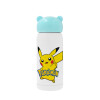 Pokemon pikachu, Γαλάζιο ανοξείδωτο παγούρι θερμό (Stainless steel), 320ml