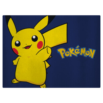 Pokemon pikachu, Επιφάνεια κοπής γυάλινη (38x28cm)