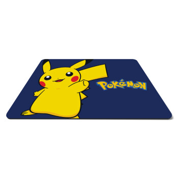 Pokemon pikachu, Mousepad rect 27x19cm