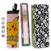 Easter candle,Travel Tumbler 2 Lids, with metal straw & cleaning brush & aromatic flat candle (30cm) (PINK)