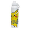 1L Stainless Steel Thermal Bottle with Phone Holder & Double Wall Insulation