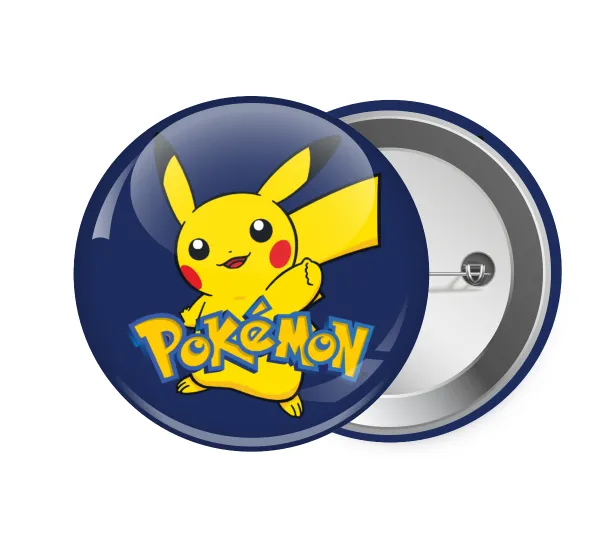 Pokemon pikachu — Pin badge, 7.5cm