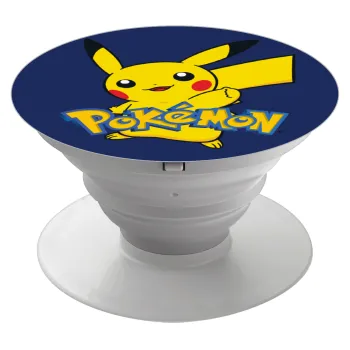 Pokemon pikachu, Phone Holders Stand  Λευκό Βάση Στήριξης Κινητού στο Χέρι