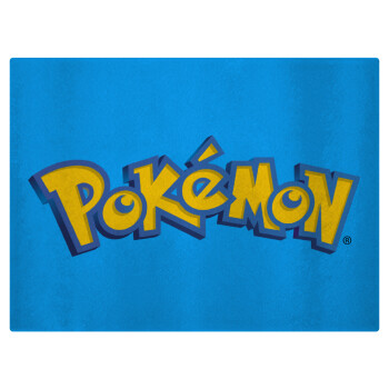 Pokemon, Επιφάνεια κοπής γυάλινη (38x28cm)