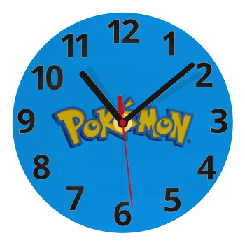 Pokemon, Ρολόι τοίχου γυάλινο (20cm)