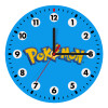 Pokemon, Ρολόι τοίχου ξύλινο (20cm)