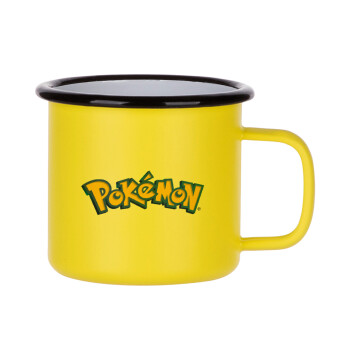 Pokemon, Metallic enamel MATT Yellow cup 360ml