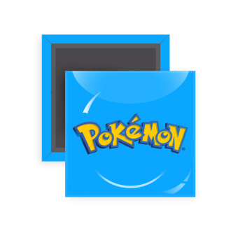 Pokemon, Μαγνητάκι ψυγείου τετράγωνο διάστασης 5x5cm