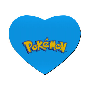 Pokemon, Mousepad καρδιά 23x20cm