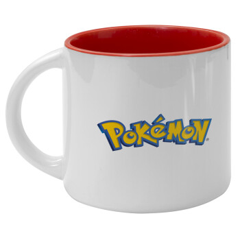 Pokemon, Κούπα κεραμική 400ml Λευκή/Κόκκινη