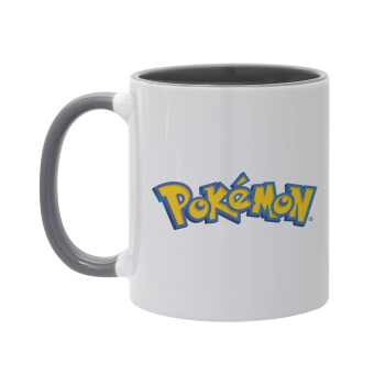 Pokemon, Mug colored grey, ceramic, 330ml