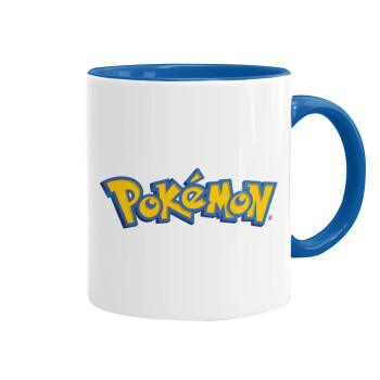 Pokemon, Mug colored blue, ceramic, 330ml
