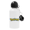 Metal water bottle, White, aluminum 500ml