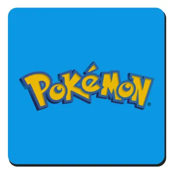 Pokemon, Τετράγωνο μαγνητάκι ξύλινο 9x9cm