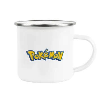 Pokemon, Κούπα Μεταλλική εμαγιέ λευκη 360ml