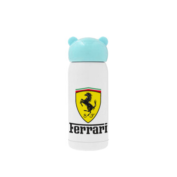 Ferrari S.p.A., Γαλάζιο ανοξείδωτο παγούρι θερμό (Stainless steel), 320ml