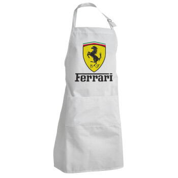 Ferrari S.p.A., Adult Chef Apron (with sliders and 2 pockets)