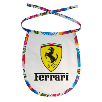 Ferrari S.p.A., Σαλιάρα μωρού αλέκιαστη με κορδόνι Χρωματιστή