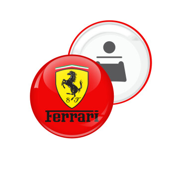 Ferrari S.p.A., Μαγνητάκι και ανοιχτήρι μπύρας στρογγυλό διάστασης 5,9cm