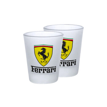 Ferrari S.p.A., Σφηνοπότηρα γυάλινα 45ml του πάγου (2 τεμάχια)