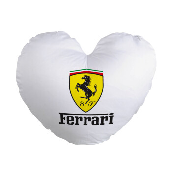 Ferrari S.p.A., Μαξιλάρι καναπέ καρδιά 40x40cm περιέχεται το  γέμισμα