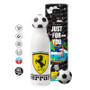 Soccer Metal mug thermos, double wall, 550ml
