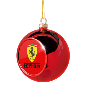 Ferrari S.p.A., Χριστουγεννιάτικη μπάλα δένδρου Κόκκινη 8cm
