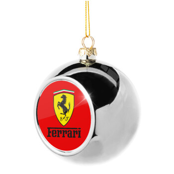 Ferrari S.p.A., Χριστουγεννιάτικη μπάλα δένδρου Ασημένια 8cm