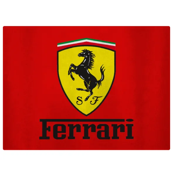 Ferrari S.p.A. — Επιφάνεια κοπής γυάλινη (38x28cm)