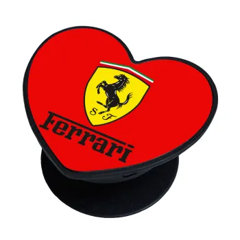 Ferrari S.p.A., Phone Holders Stand  καρδιά Μαύρο Βάση Στήριξης Κινητού στο Χέρι