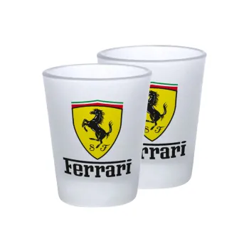 Ferrari S.p.A., Σφηνοπότηρα γυάλινα 45ml του πάγου (2 τεμάχια)
